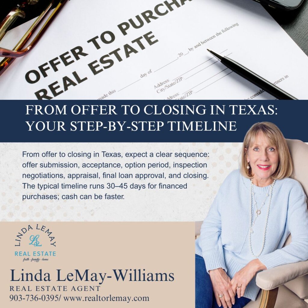 From Offer to Closing in Texas: Your Step-by-Step Timeline